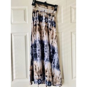 Tie dye Maxi Skirt